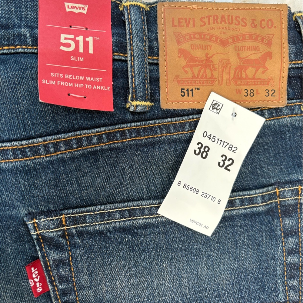 Levi's Slim Fit Denim Jeans
